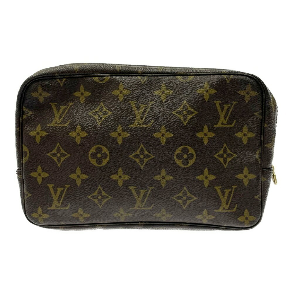 LOUIS VUITTON Monogram Troussard Toilette Brown Shoulder Bag